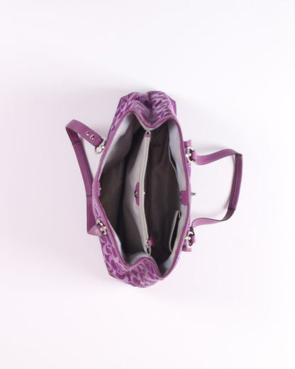 Purple Coach Handbag