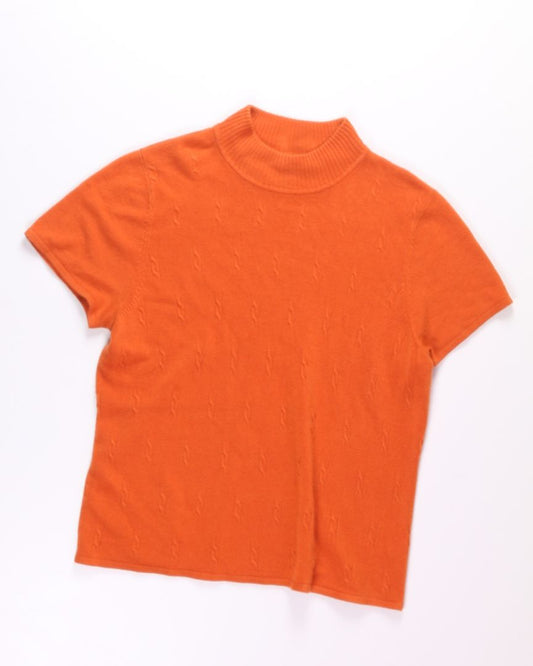 Orange Studio Works Mockneck Tee, XL