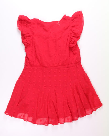 Red Entro Mini Dress, L