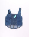 Maurices Denim Corset Tank, L