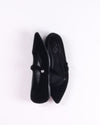 Black A+ Ballet Flats, 7.5