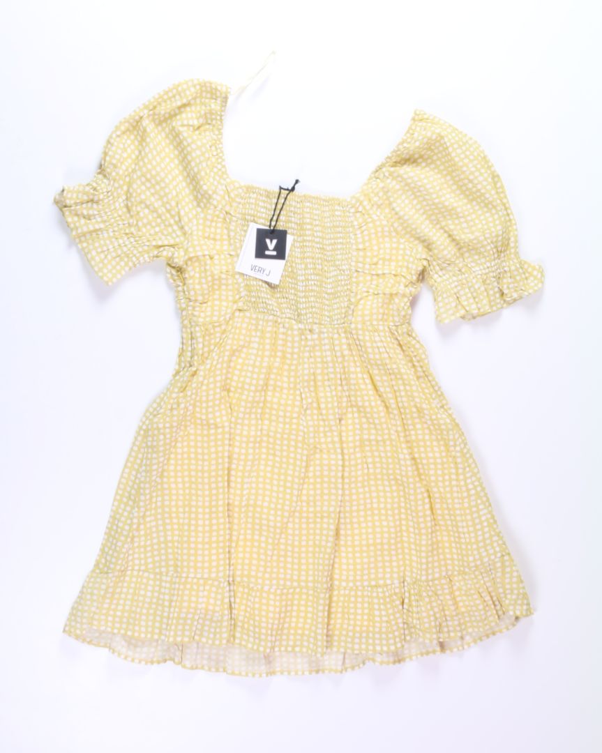 Yellow Very J Mini Dress, M