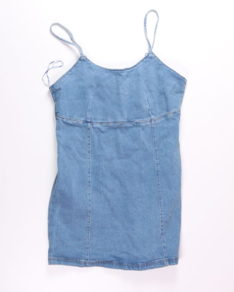 Lone Star Denim Mini Dress, XL