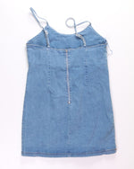 Lone Star Denim Mini Dress, XL