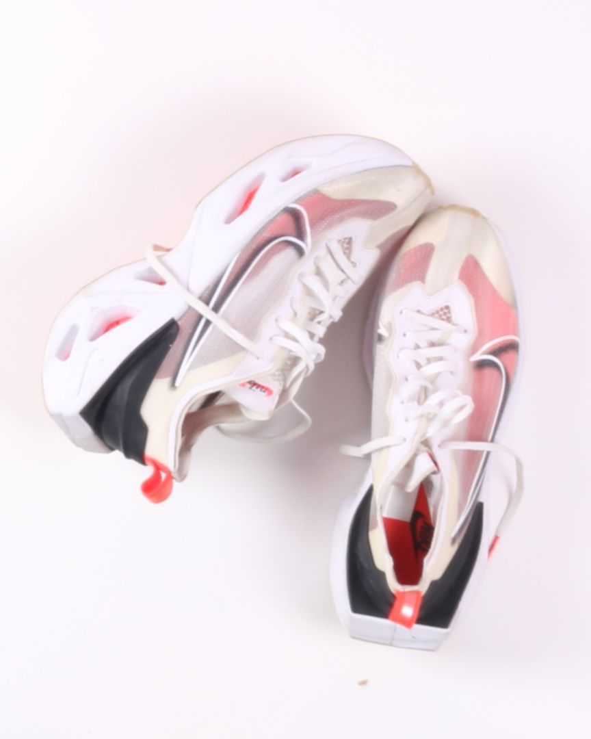 White/Pink Nike Zoom X Vista Sneakers, 9.5