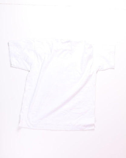 White Fruit of the Loom Vintage Graphic Tee, L