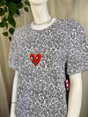 White Keith Haring T-shirt, S
