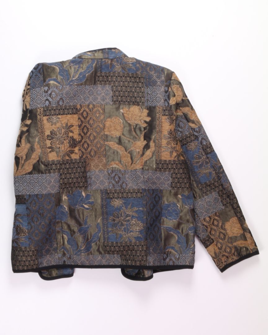 Blue/Brown Serengeti Catalog Vintage Jacket, XL