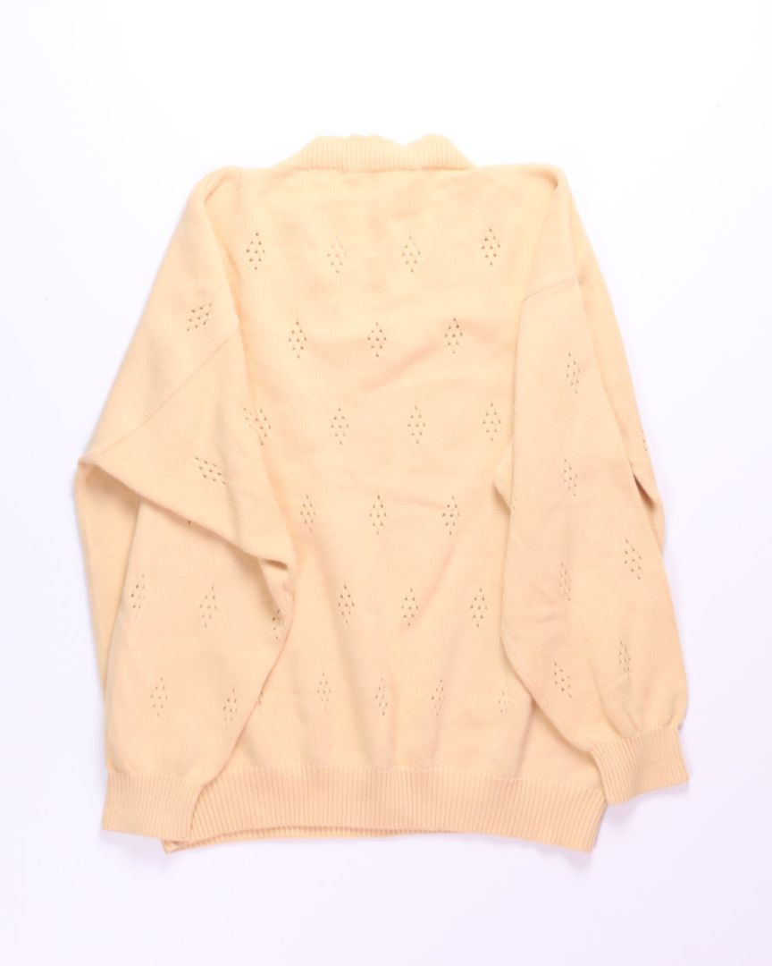 Yellow Izod Club Vintage Sweater, XL