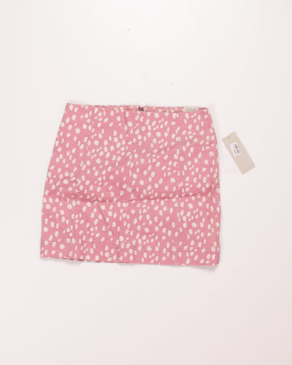 Pink Jolt Mini Skirt, 7