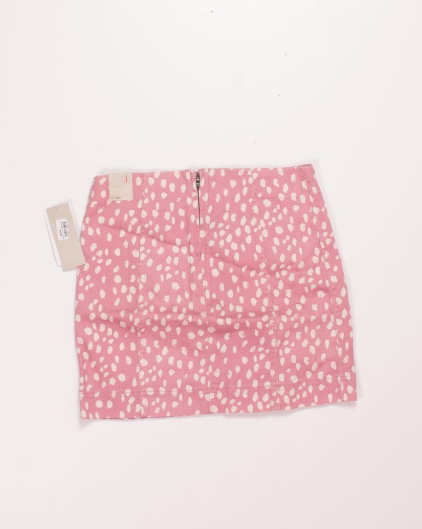 Pink Jolt Mini Skirt, 7