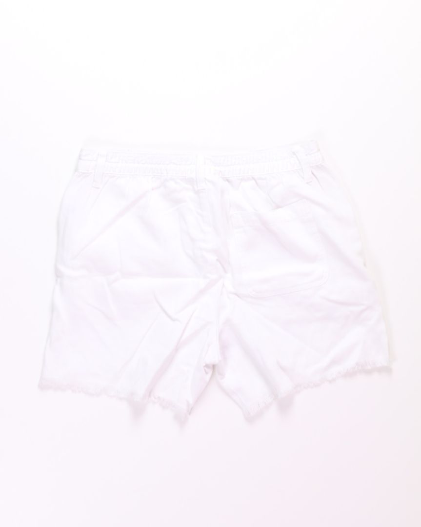 White Aerie Frayed Shorts, S