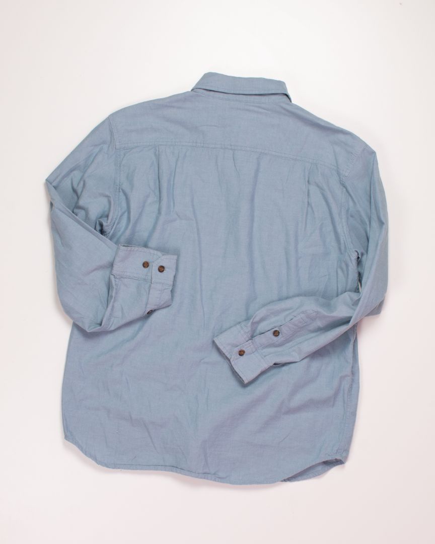 Blue Carhartt Button Down, L