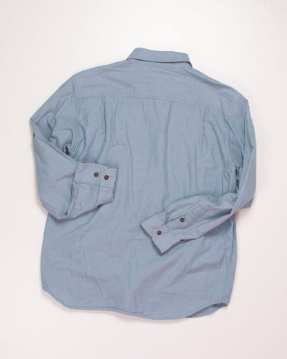 Blue Carhartt Button Down, L