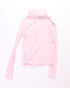 Pink BDG Graphic Turtle Neck, S