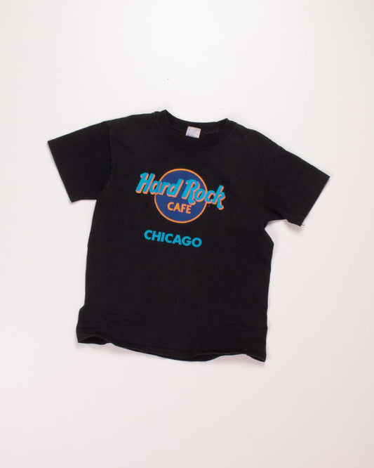 Black Hard Rock Graphic Tee, 14/16