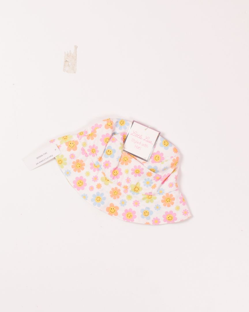 White Little Lass Hat, 2T