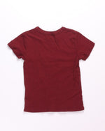 Maroon John Galt Basic Tee, XS