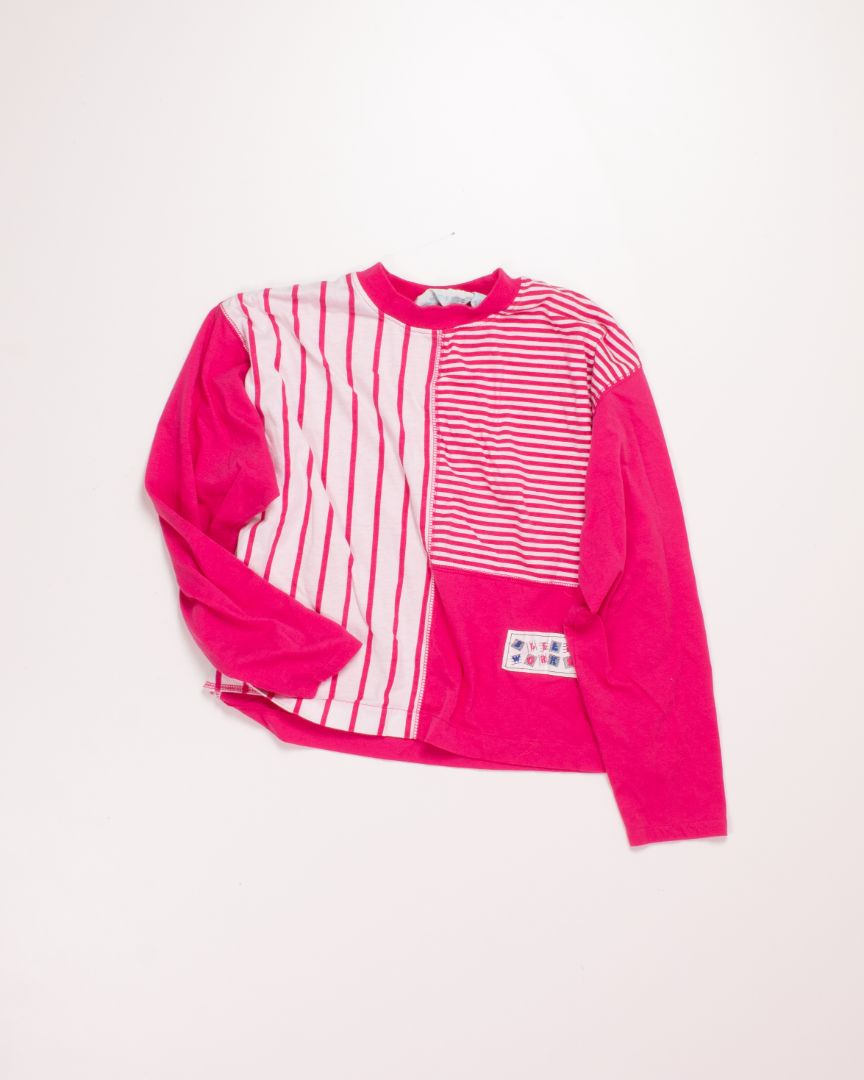 Pink Sleep Works Cropped Long Sleeve, M