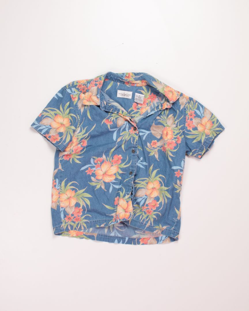 Blue Villager Button Down, 8