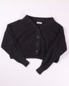 Black Urban Outfitters Cropped Cardigan, S