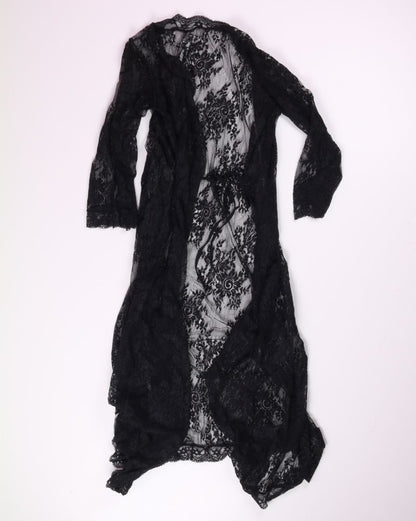 Black  Lace Duster, M