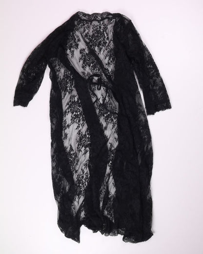 Black  Lace Duster, M