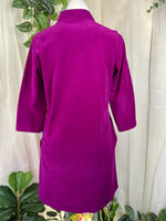 1970's JCPenney Velour Housecoat, 14