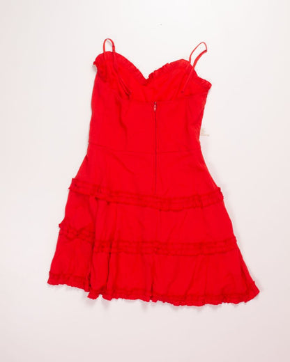 Red Trixxi Mini Dress, M