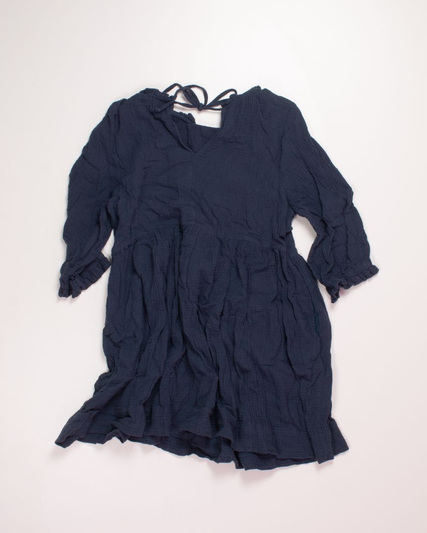 Navy Wishlist Babydoll Dress, L