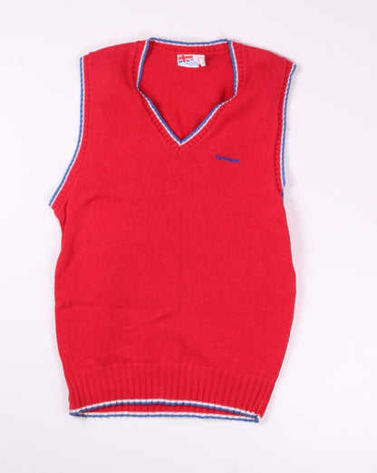 Red Reebok Sweater Vest, XL