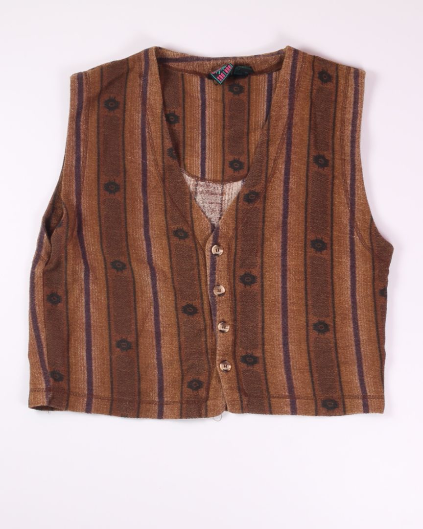 Brown Santana Vest, M