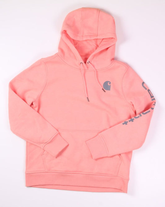 Pink Carhartt Hoodie, M