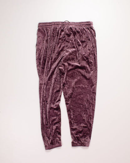 Purple Weavers Velour Pants, 33