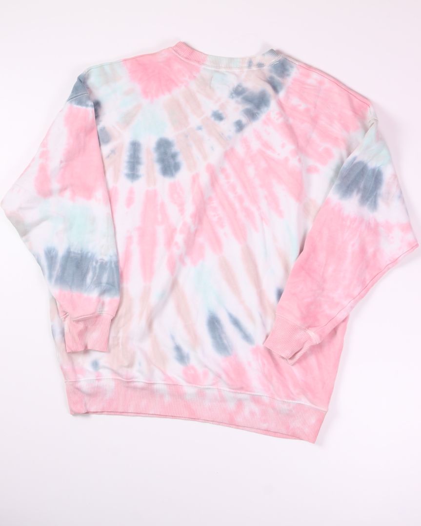 TieDye American Eagle Crewneck, XS