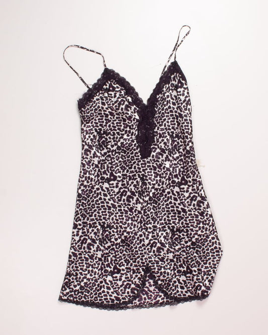 Black Enchanted Y2K Slip Dress, S