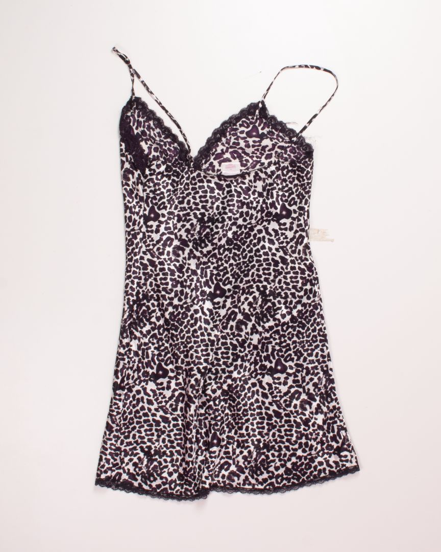 Black Enchanted Y2K Slip Dress, S