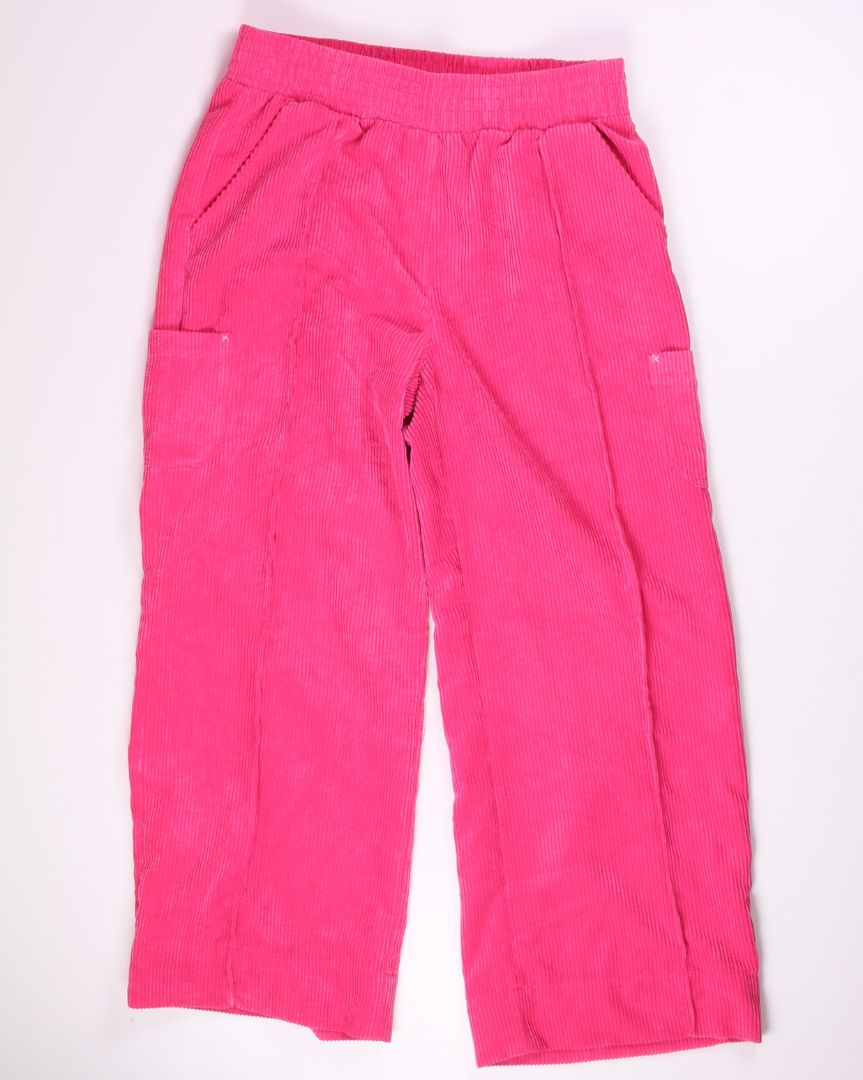 Pink Ultra Flirt Wide Leg Pants, XL