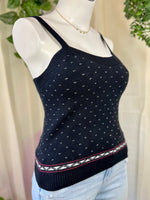 Black Maeve Sweater Tank, M