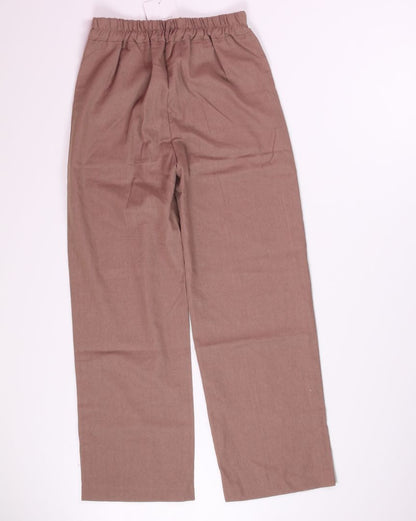 Brown  Wide Leg Trousers, L