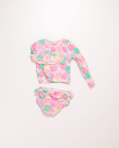 Pink Wave Zone Swim Set, 4T