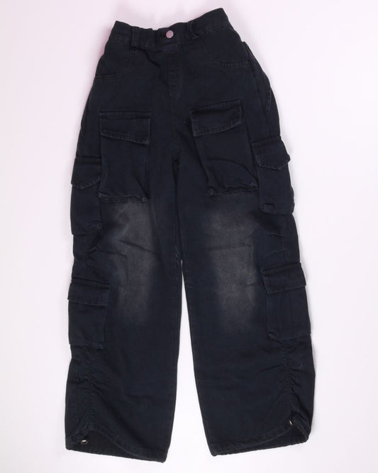 Black  Cargo Pants, M