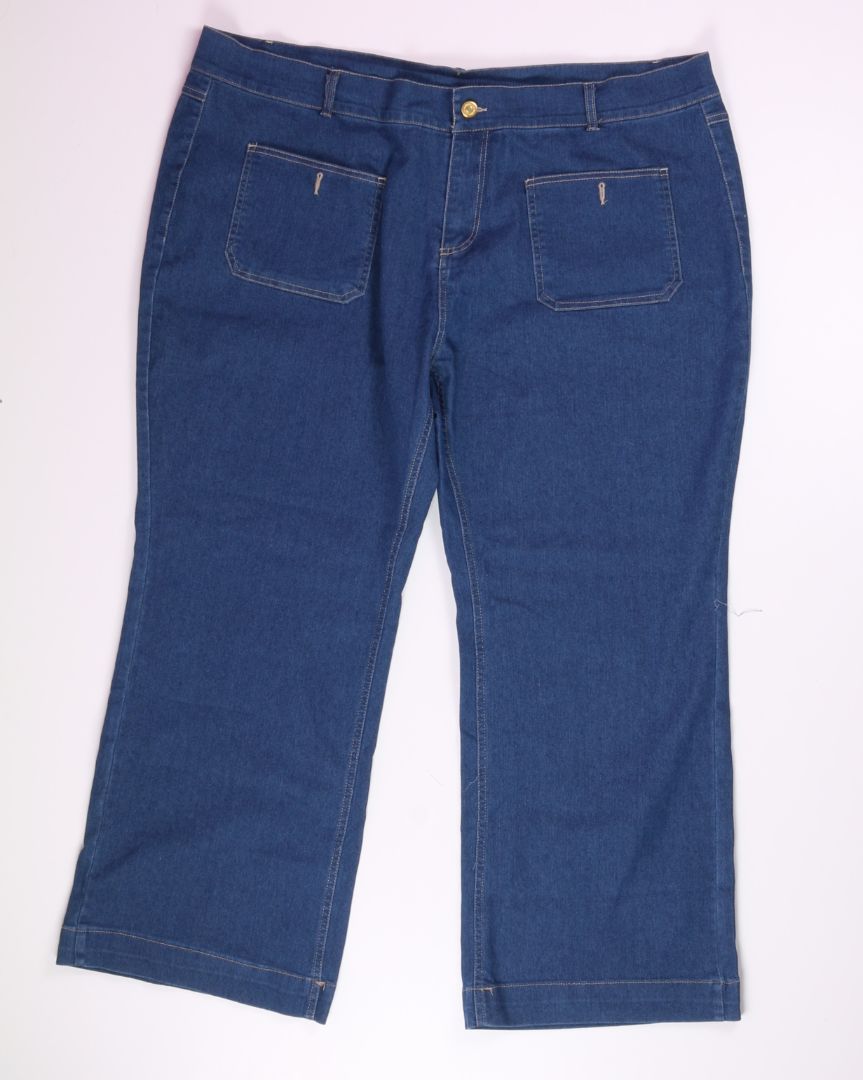 Denim  Straight Leg Jeans, 2XL