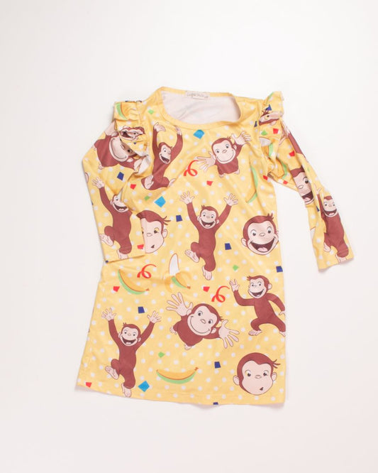 Yellow Lingaishizu Dress, 5T