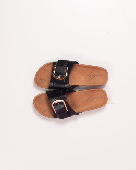 Black  Slip Ons, 9
