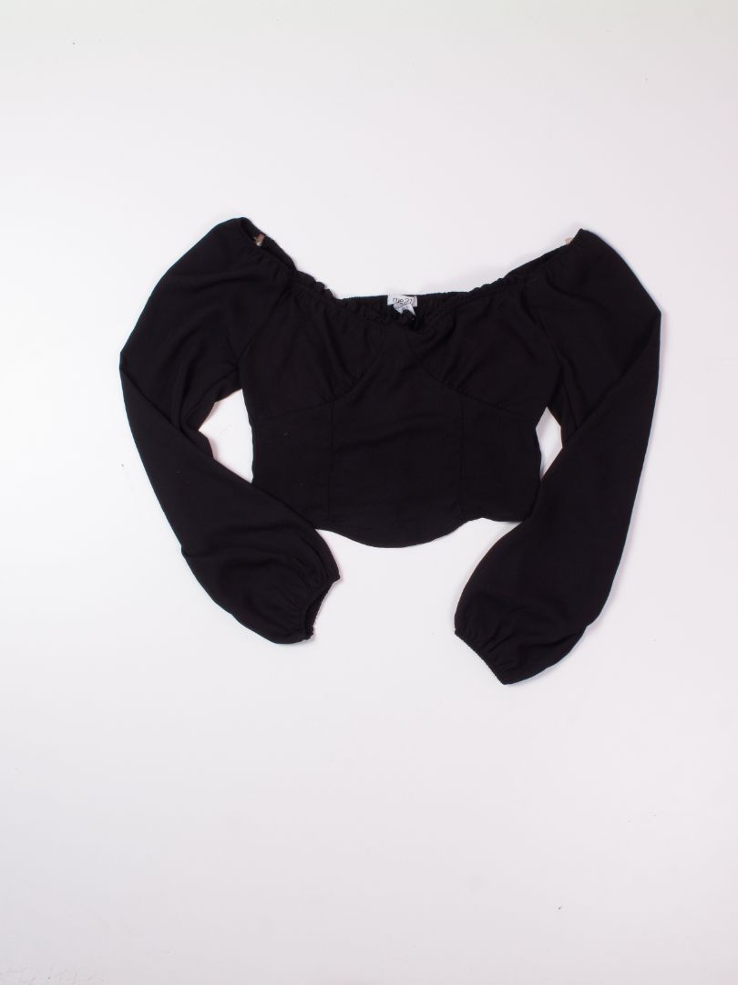 Black Rue 21 Off-the-Shoulder Blouse, S