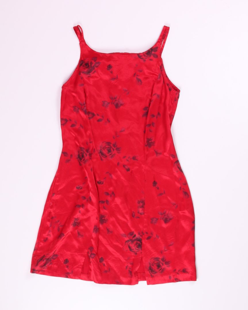 Red Byer Too! Silk Dress, 9