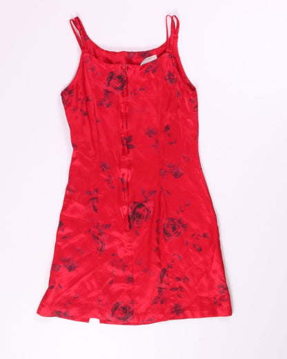 Red Byer Too! Silk Dress, 9