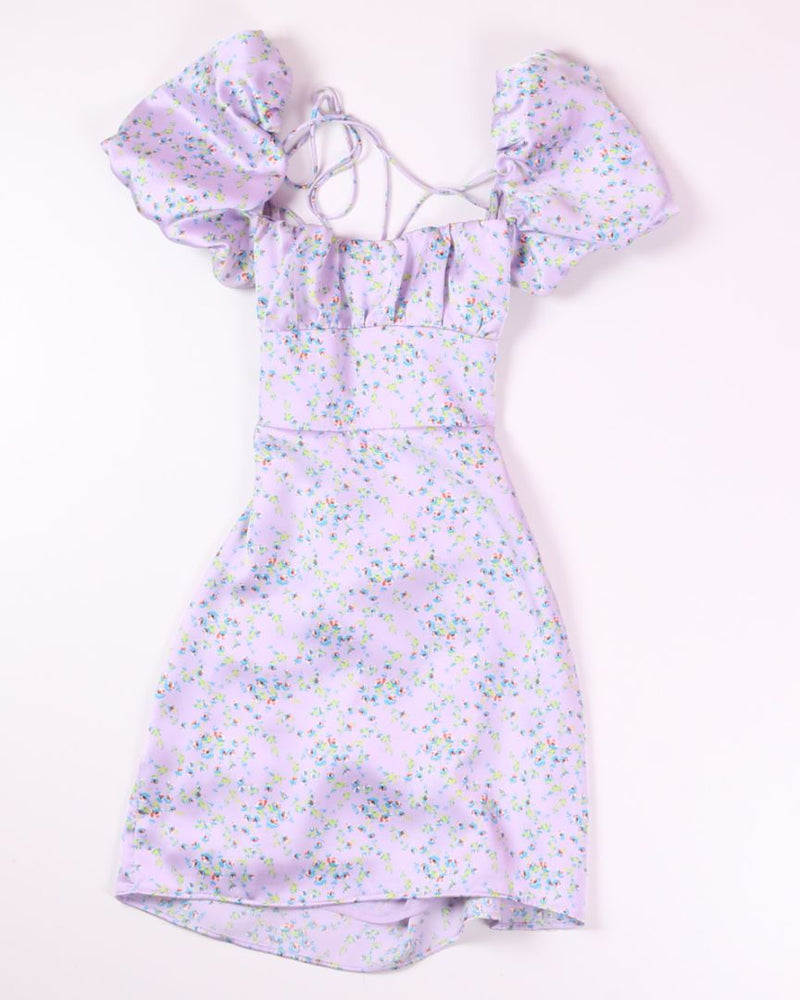 Purple Zara Mini Dress, XS