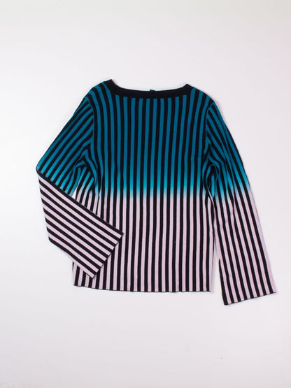Blue/Purple INC Striped Tee, M